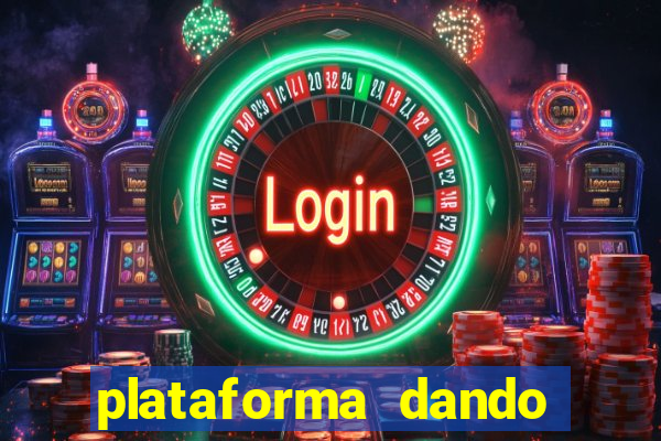 plataforma dando bonus de cadastro